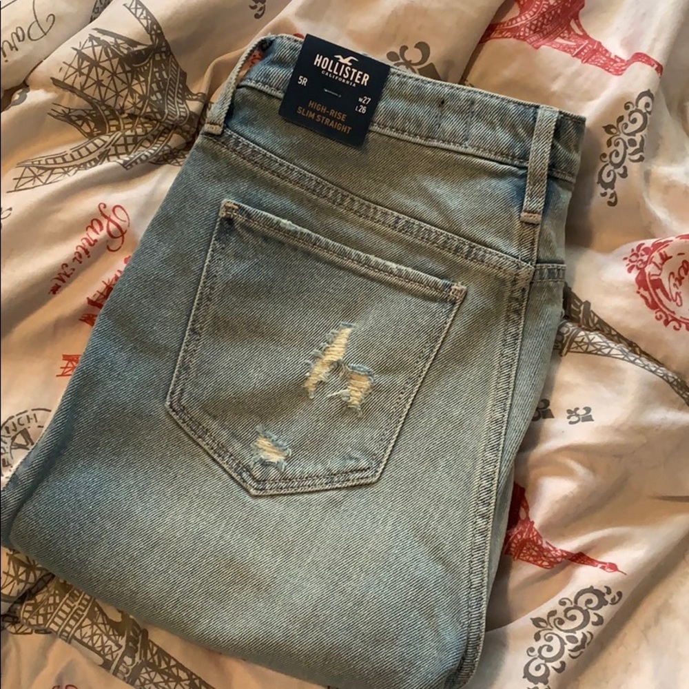 brand new high rise slim straight